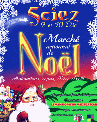 Marché de Noel à Sciez les 9 et 10 décembre 2017